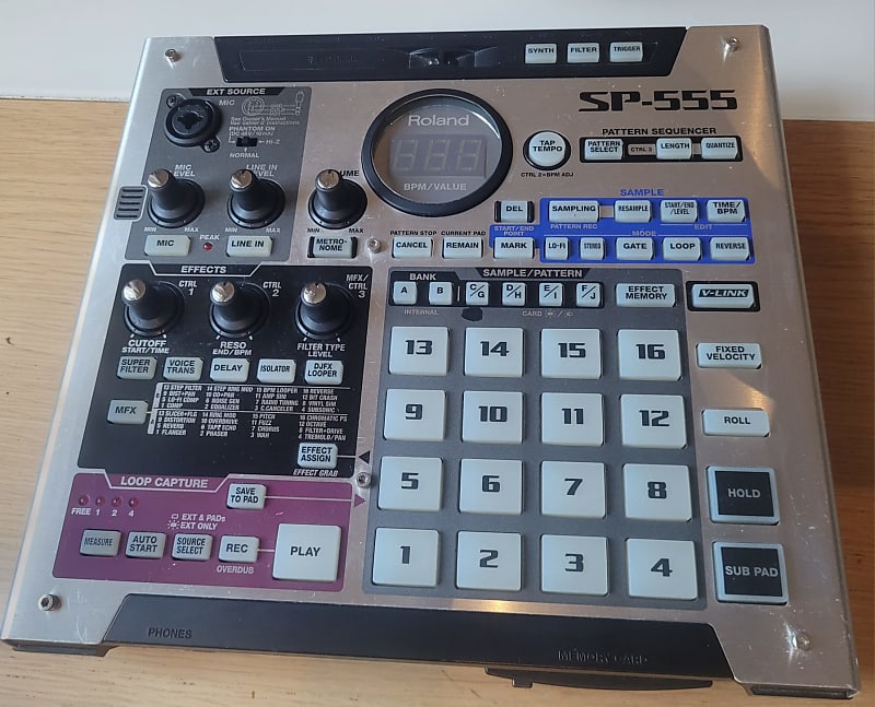 Roland SP-555 サンプラー Roland SP555