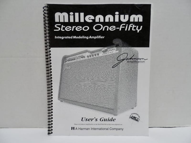 Johnson Millenium Millennium Stereo One Fifty 150 Reverb Italia