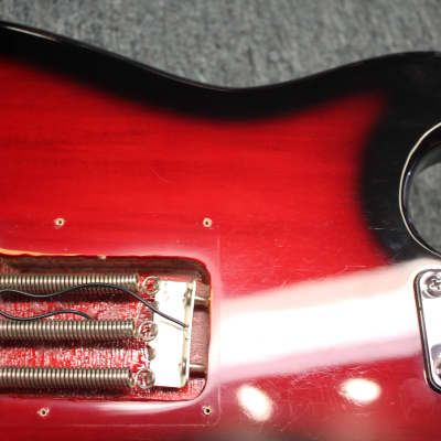 1990's Epiphone EPI ES-300 S-Style Sunburst Electric Guitar image 8