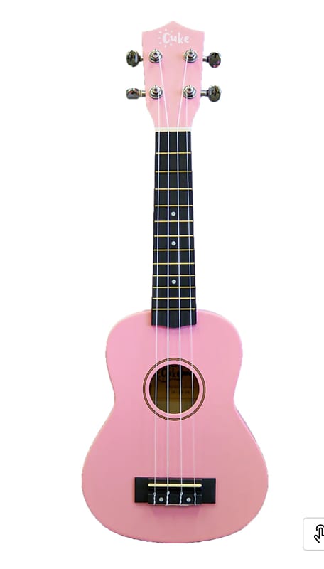 Cukulele Soprano Carbon Fiber Ukulele - PINK or BLACK | Reverb