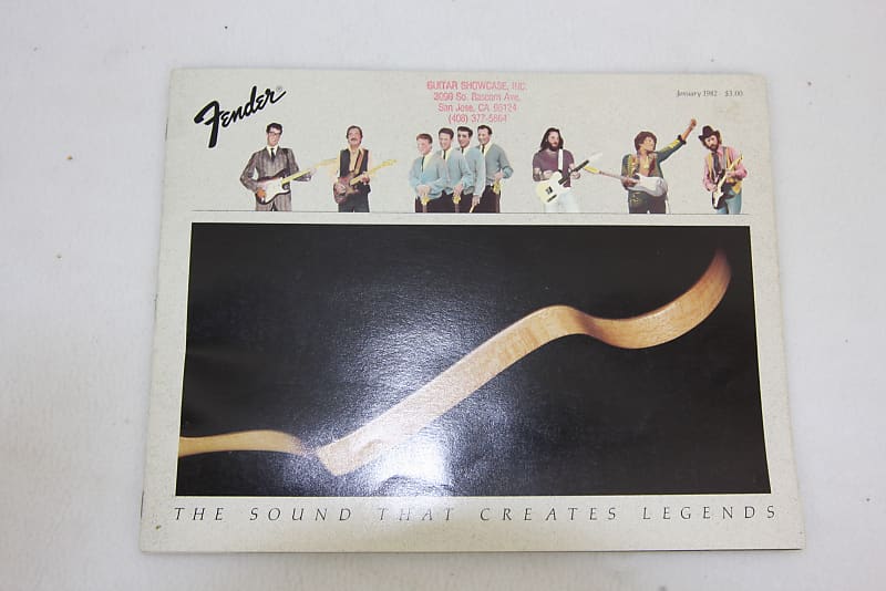 Fender 1982 catalog 