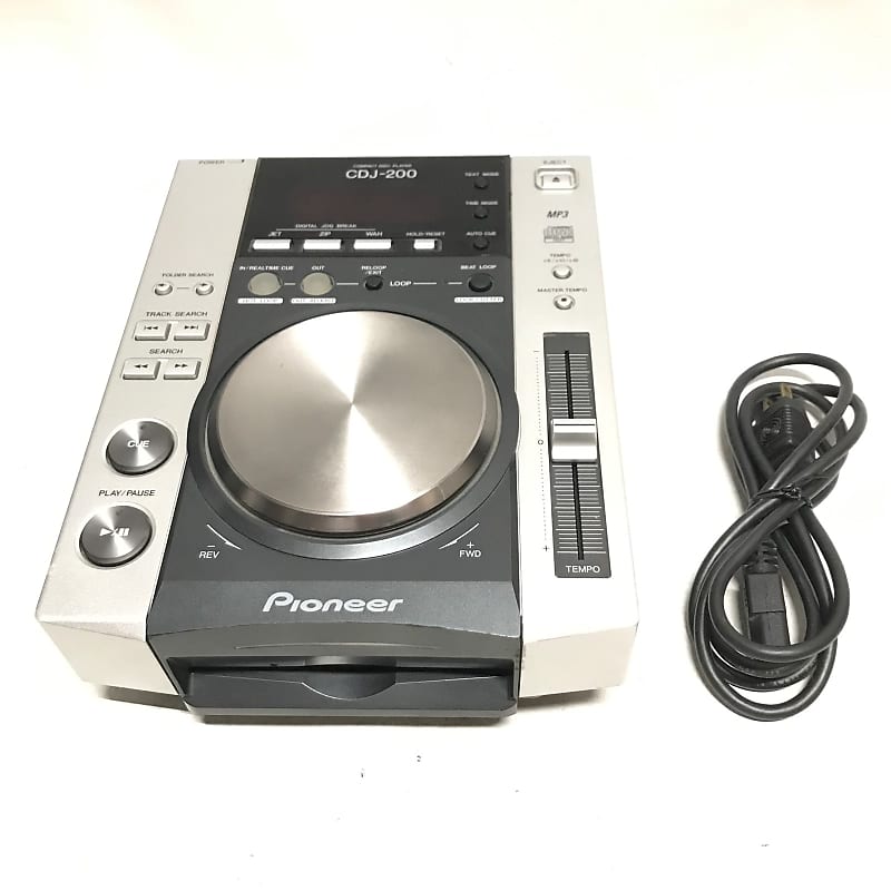 Pioneer CDJ-200 MP3対応 ヨドバシ.com - パイオニア PIONEER CDプレーヤー MP3対応 DJ向け THE