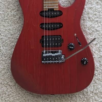 Charvel Pro-Mod DK24 HSS 2PT CM ASH Red Ash Electric Guitar | Reverb