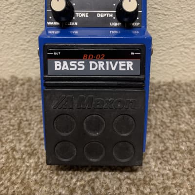 Maxon BD-02 Bass Driver | Reverb