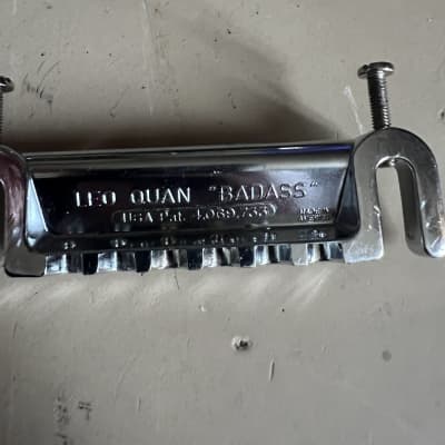 Leo Quan Badass Guitar Bridge 80s - Chrome image 4