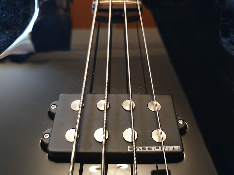 NEW ESP Standard Bass AP-4 String Black MIJ Japan Seymour Duncan Basslines  Music Man Stingray style