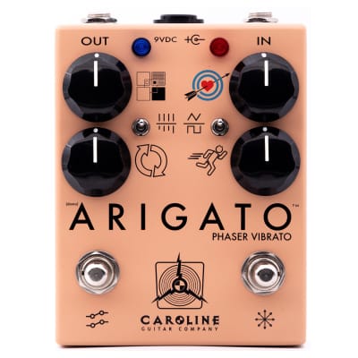 Reverb.com listing, price, conditions, and images for caroline-guitar-company-arigato-phaser-vibrato