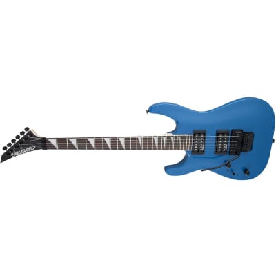 Jackson JS Series Dinky Arch Top JS32 DKA Left-Handed Electric Guitar, Amaranth Fingerboard, Bright Blue image 8