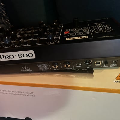 Behringer Pro-800 Desktop 8-Voice Synthesizer | Reverb