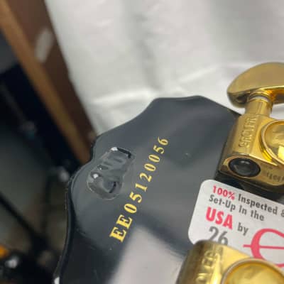 Epiphone Les Paul Custom "Black Beauty" 3-pickup Guitar with Case - factory 2nd 2005 - Ebony / Black image 17