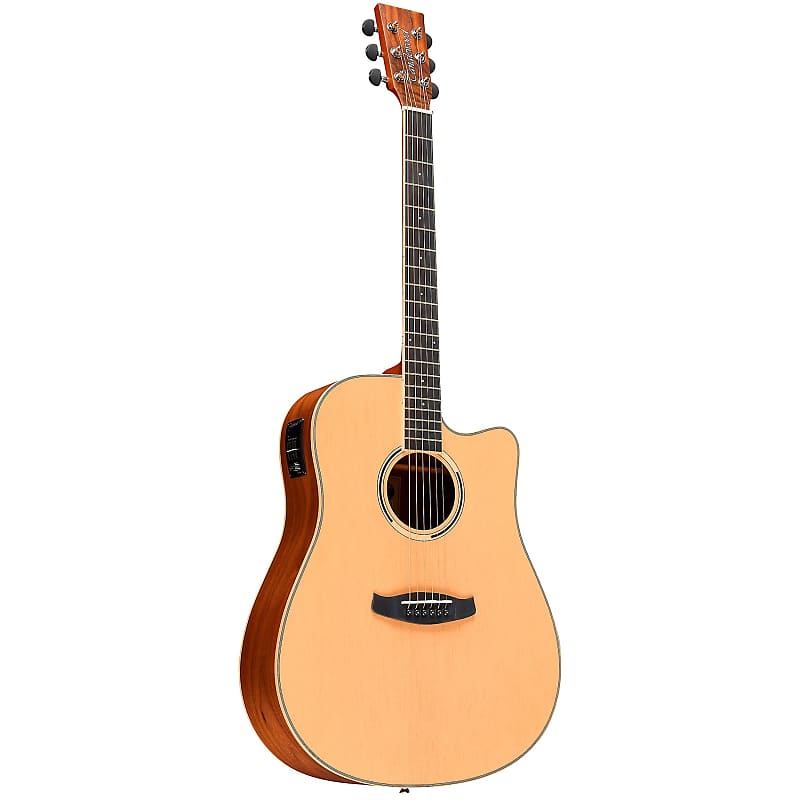 Tanglewood DBT D CE BW Dreadnought Acoustic-Electric Guitar Natural image 1