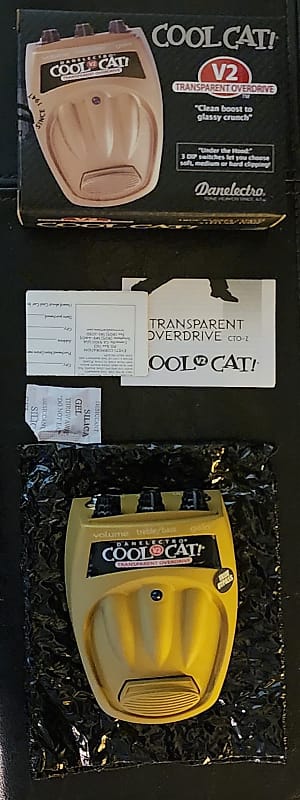 Danelectro Cool Cat Transparent Overdrive V2