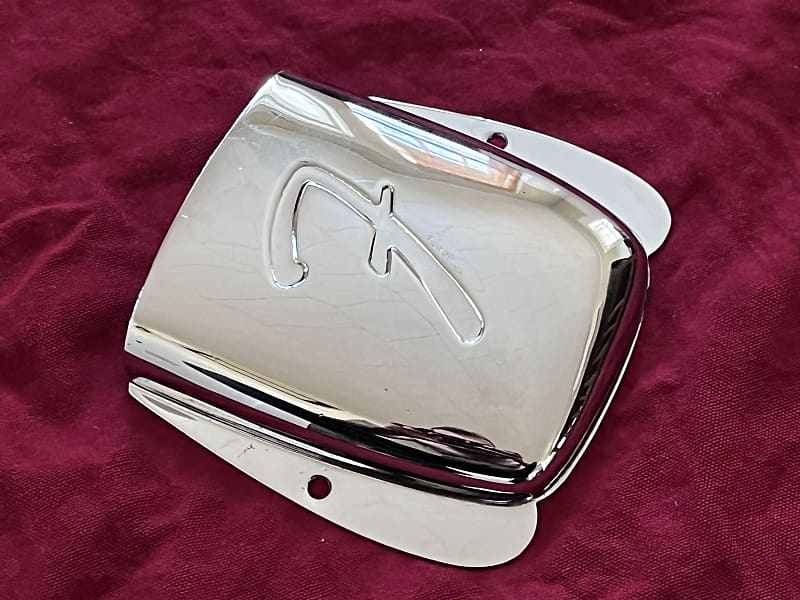 Fender Jazz bass 1966 bridge cover 1967 Reverb