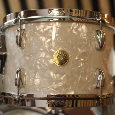 Gretsch Broadkaster 60's Marine Pearl Drum Set - 22,12,13,16,6.5x14 image 2