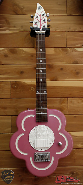 Daisy Rock Flower Pink 3 4 Size Electric Guitar