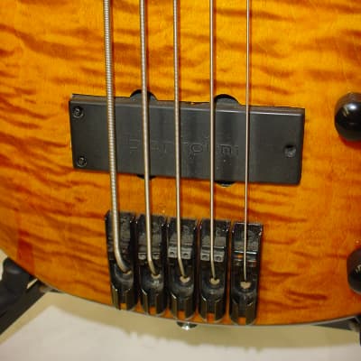 Peavey Millennium AC BXP 5 5-String Bass Guitar - AMber Flamed