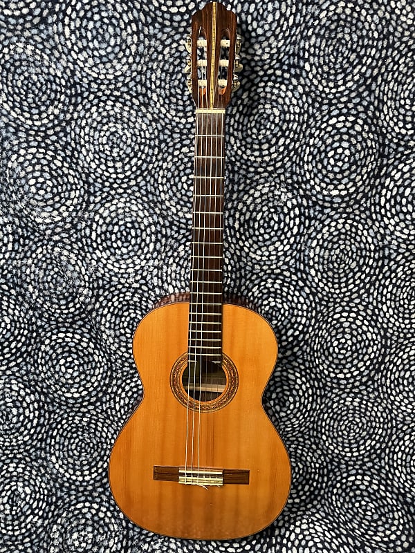 the rio classical acoustic guitar - made in japan - beautiful rosewood image 1