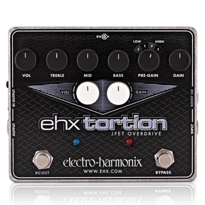 Electro-Harmonix EHX Tortion JFET Overdrive & Distortion Effects Pedal (XLR Direct Out) image 2