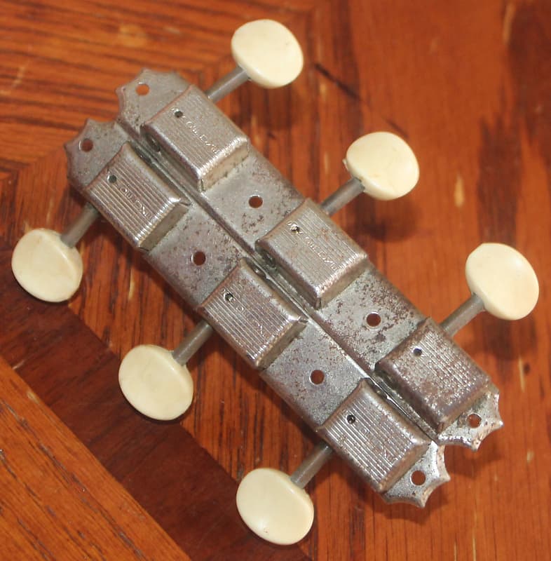 Vintage 1950's Gibson Kluson Deluxe Single Line Tuners 3 In Reverb