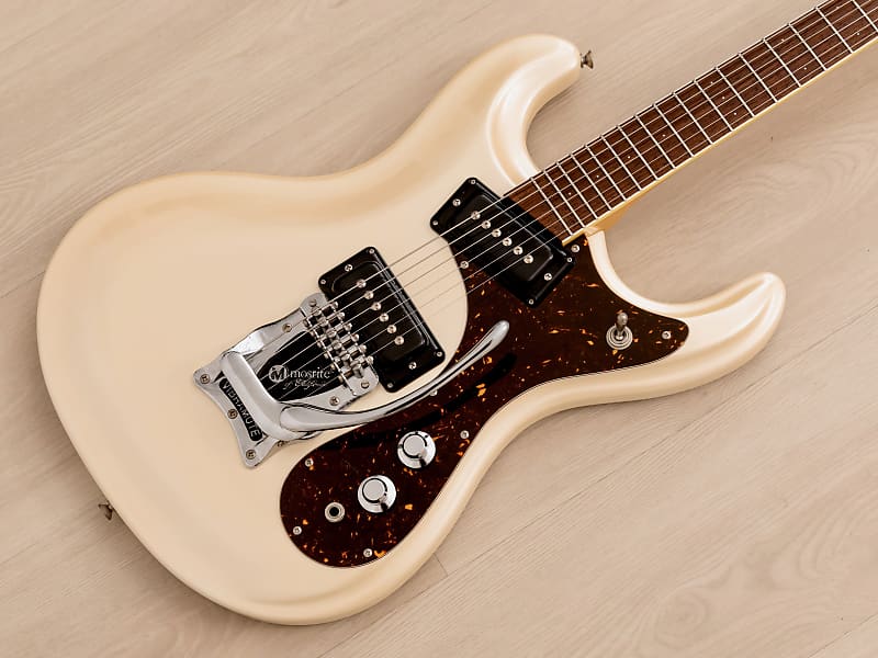 2000s Mosrite Ranger Ventures Model-Style Guitar, Pearl White w/ Vibramute,  Fillmore Japan