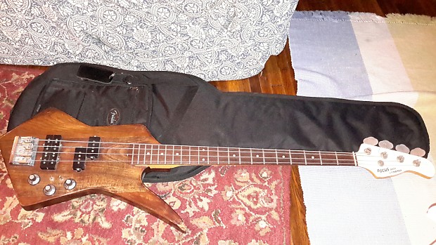 Kramer  Focus 8000 Bass Guitar Early Nineteen-eighties Stripped Natural image 1