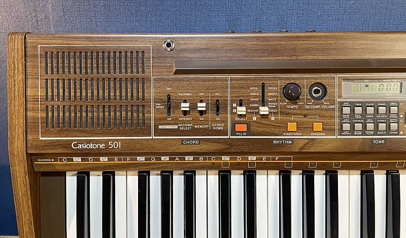 Casio Casiotone 501 Keyboard カシオ シンセサイザー Casio Casiotone 501 - What To Know & Where To Buy | Equipboard