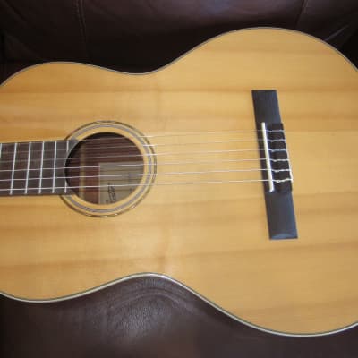 Austin AA45C Parlor Classical Acoustic Guitar Natural image 2
