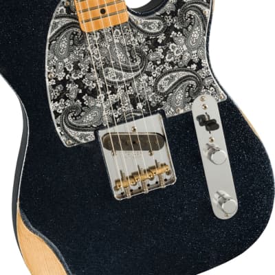 Fender Brad Paisley Signature Esquire. Maple, Black Sparkle image 2