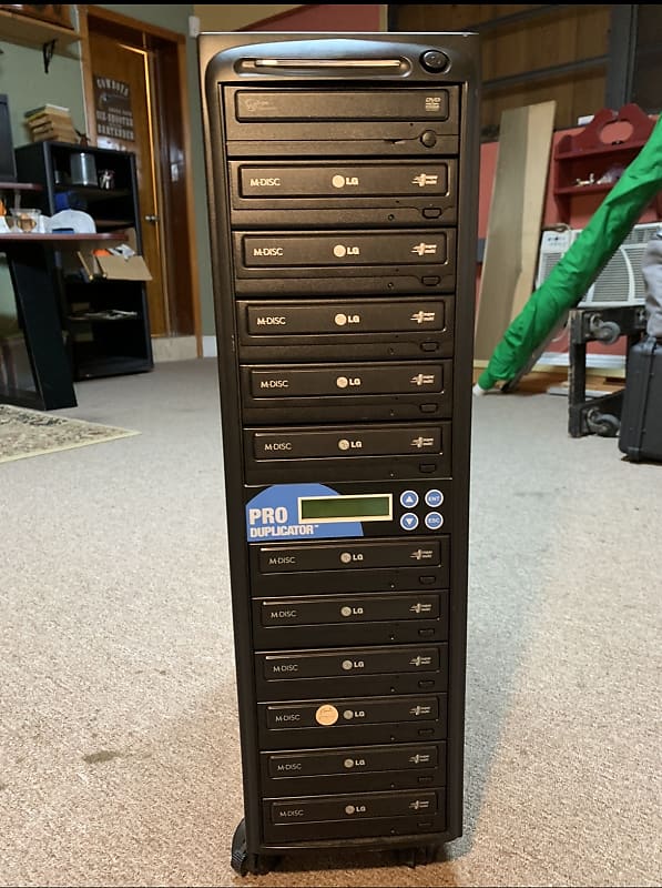 ProDuplicator 1 to 11 CD DVD Duplicator Disc Burner *BUNDLE* | Reverb