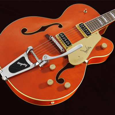 Gretsch G6120DE Duane Eddy Signature Hollow Body with Bigsby, Rosewood Fingerboard, Desert Sunrise, Lacquer image 3