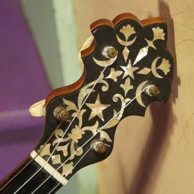 1897 SS Stewart Special Thoroughbred 5-String Openback Banjo | Reverb