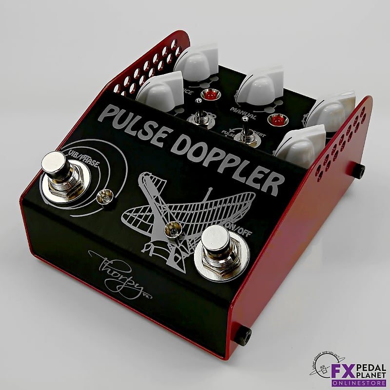 ThorpyFX Pulse Doppler 2023 - Black Laser Etched Enclosure & Purple image 1