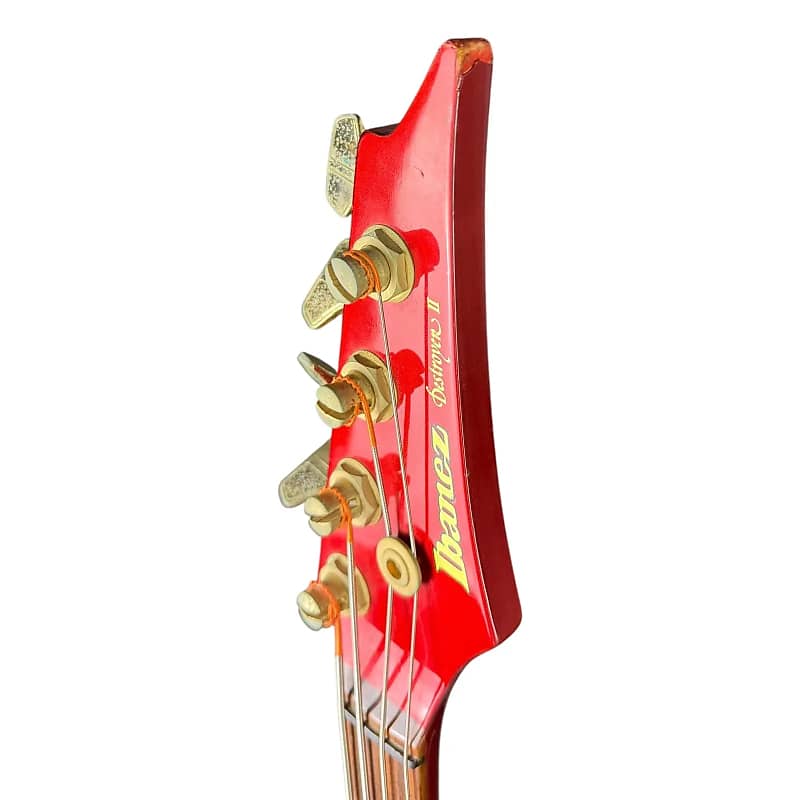 Ibanez Destroyer II Bass 1984 - Metallic Red | Reverb Canada