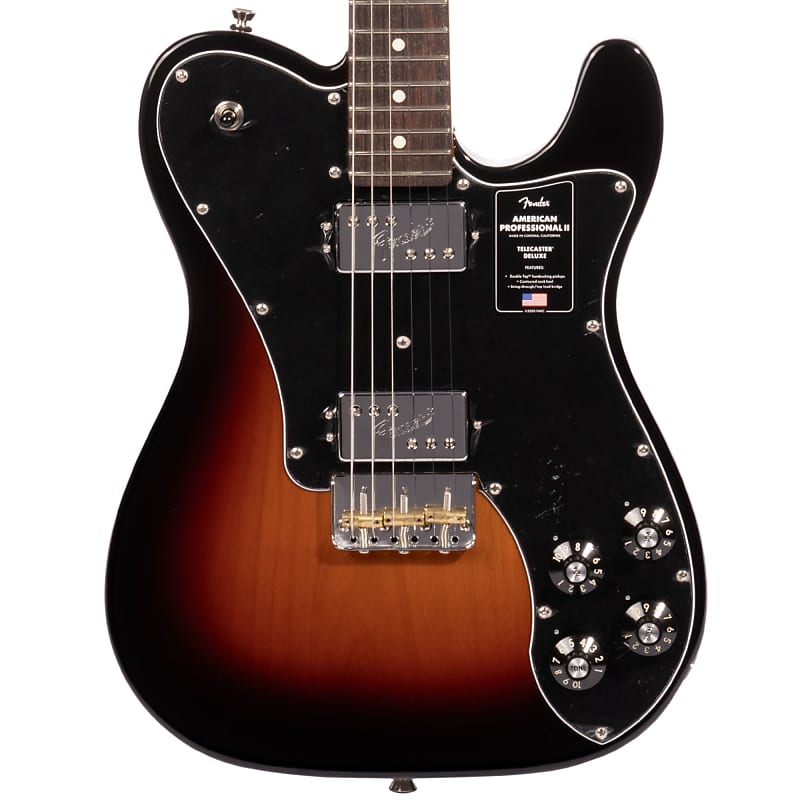 Fender American Professional II Telecaster RW 3-Color Sunburst-