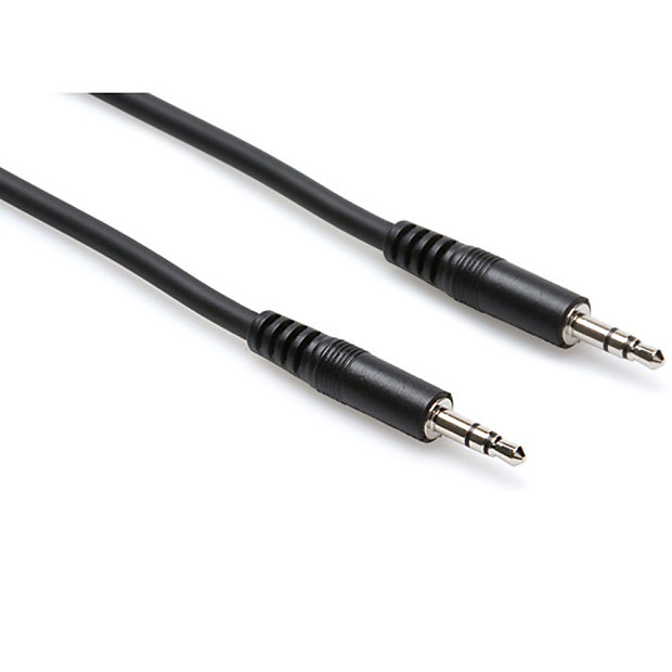 Hosa CMM105 3.5 mm Stereo Interconnect Cable - 5' image 1