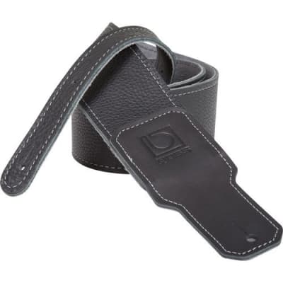 Boss BSL-25-BLK Leather Instrument Strap, (2.5