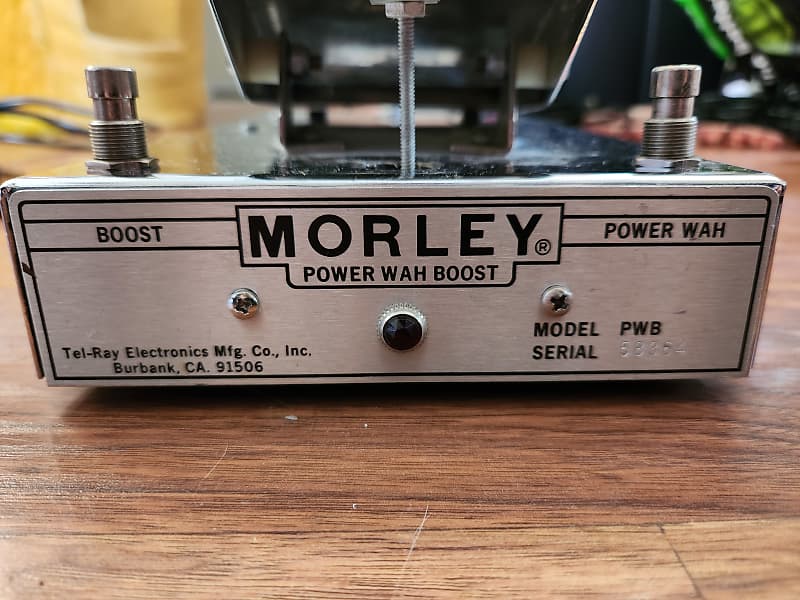 最も 割引 Boost wah Power Morley PWB Canada Reverb | Silver - 1970s ギター