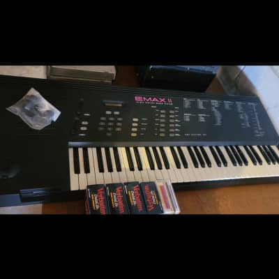 E-MU Systems Emax II 61-Key 16-Voice Sampler Workstation 1989 - Black