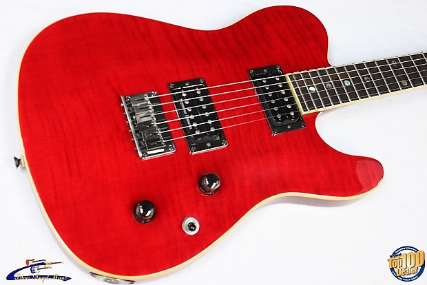 Fender Special Edition Custom Telecaster FMT HH Crimson Red Transparent 27768
