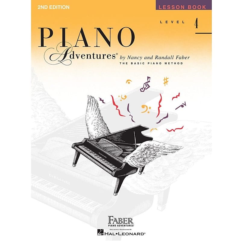 Piano Adventures: The Basic Piano Method - Lesson Book Level 4 (2nd Edition) image 1