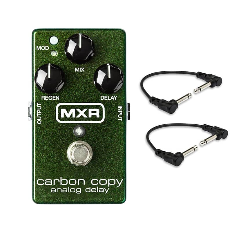 MXR Carbon Copy Analog Delay Guitar Effects Pedal M169 W- Free Cables image 1