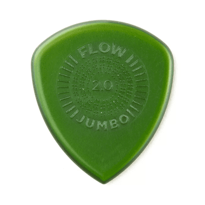 Dunlop 547P20 Flow Jumbo 2mm Guitar Picks (3-Pack)