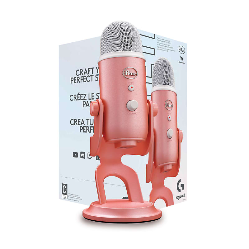 Blue Yeti Wired Microphone - Pink Dawn