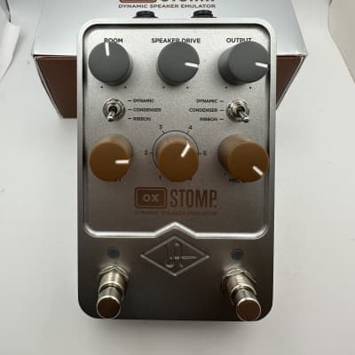 Reverb.com listing, price, conditions, and images for universal-audio-ox-stomp-dynamic-speaker-emulator