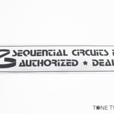 Sequential Circuits Inc Authorized Dealer Sticker Prophet VINTAGE SYNTH DEALER 2