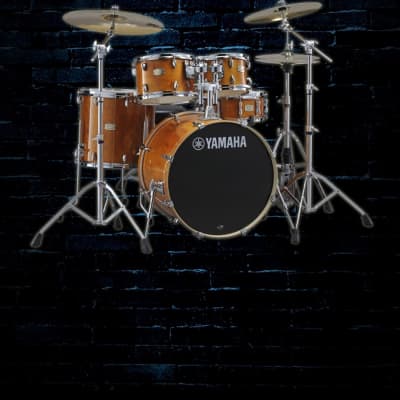 Yamaha Stage Custom Birch 5-Piece Drum Set - Honey Amber
