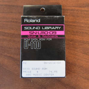 Roland U-110 SN-U110-09 - Guitar & Keyboards Sound Card image 1