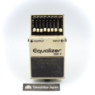 Boss GE-7 Graphic EQ 1981 - 1992 Made In Japan | Reverb