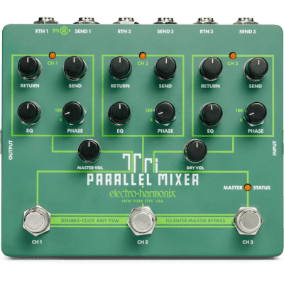 Electro-Harmonix Tri Parallel Mixer Effects Loop Mixer/Switcher image 1