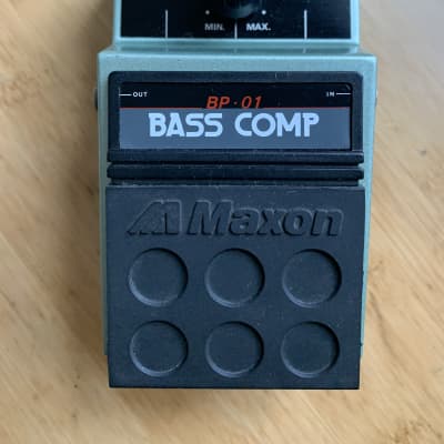 Maxon BP-01 Bass Compressor ‘70s-‘80s - original box/manual/warranty card for sale